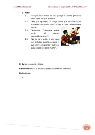 MALTRATO EN LA MUJER