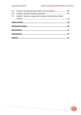 MALTRATO EN LA MUJER