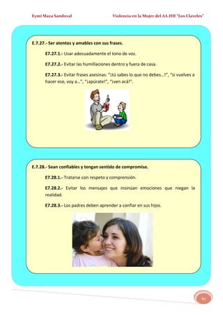 MALTRATO EN LA MUJER