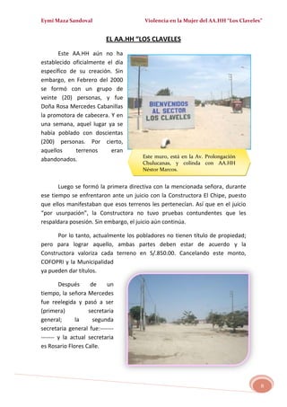 MALTRATO EN LA MUJER