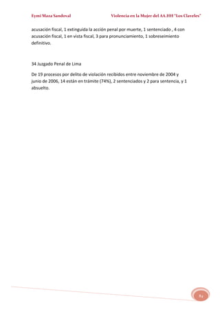 MALTRATO EN LA MUJER