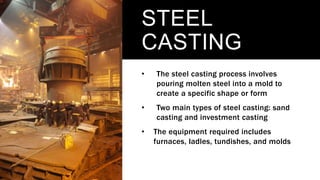 Steel Casting | PPTX