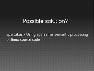 Introduction to spartakus and how it can help fight linux kernel ABI breakages