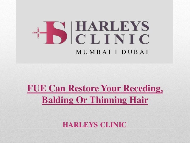 Fue Can Restore Your Receding Balding Or Thinning Hair