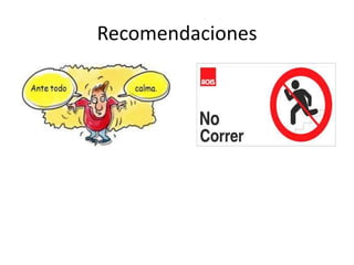 Recomendaciones
 