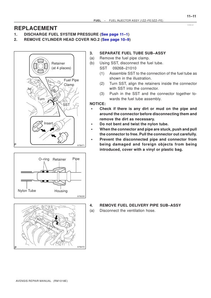 Cylinder Head Of 3zz Engine Repair Manual Cylinder Head Of 3zz Engine Repair Manual