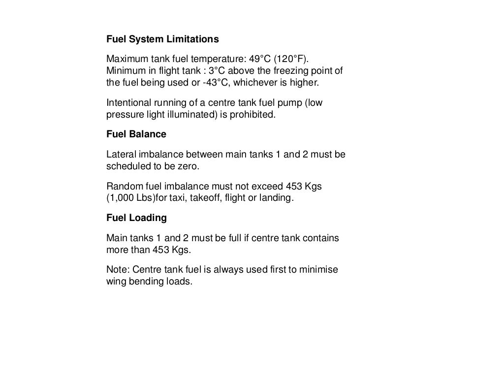 B737 NG Fuel System.