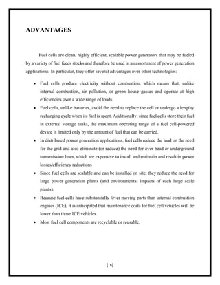 Fuel Cell Technology | PDF