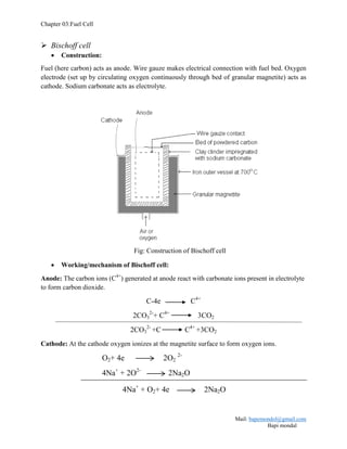 Fuel cell: an Overview | PDF