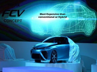 Most Expensive than
conventional or Hybrid
 