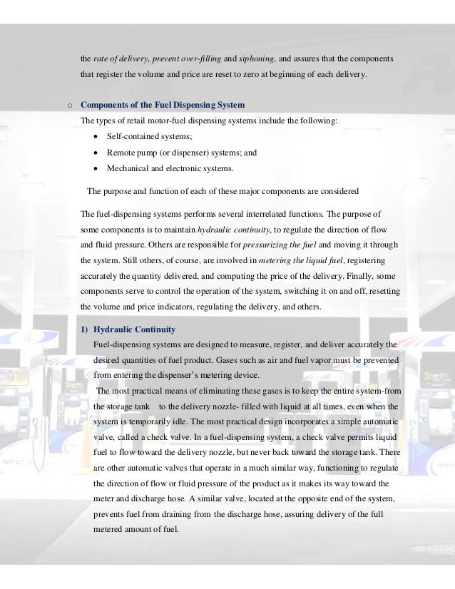 Fuel Dispensing Technology