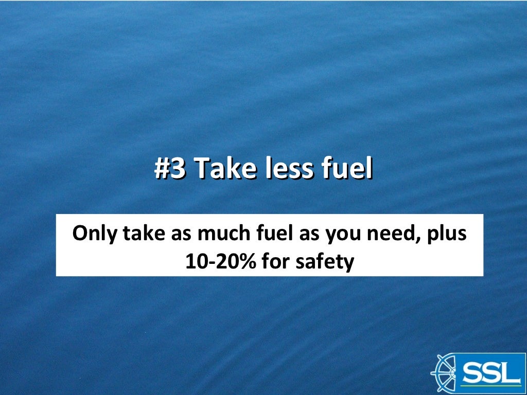 Fuel efficiency tips for outboard motors