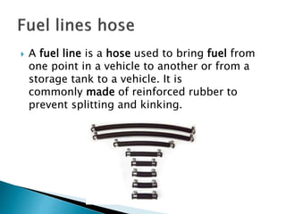 Fuel feed system in petrol engine ppt | PPTX