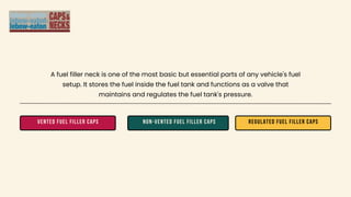 What is a fuel cap ?. The fuel caps, also called fuel tank…, by  Jishithasenthil