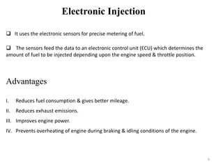 Fuel injection system in c.i engines | PPTX