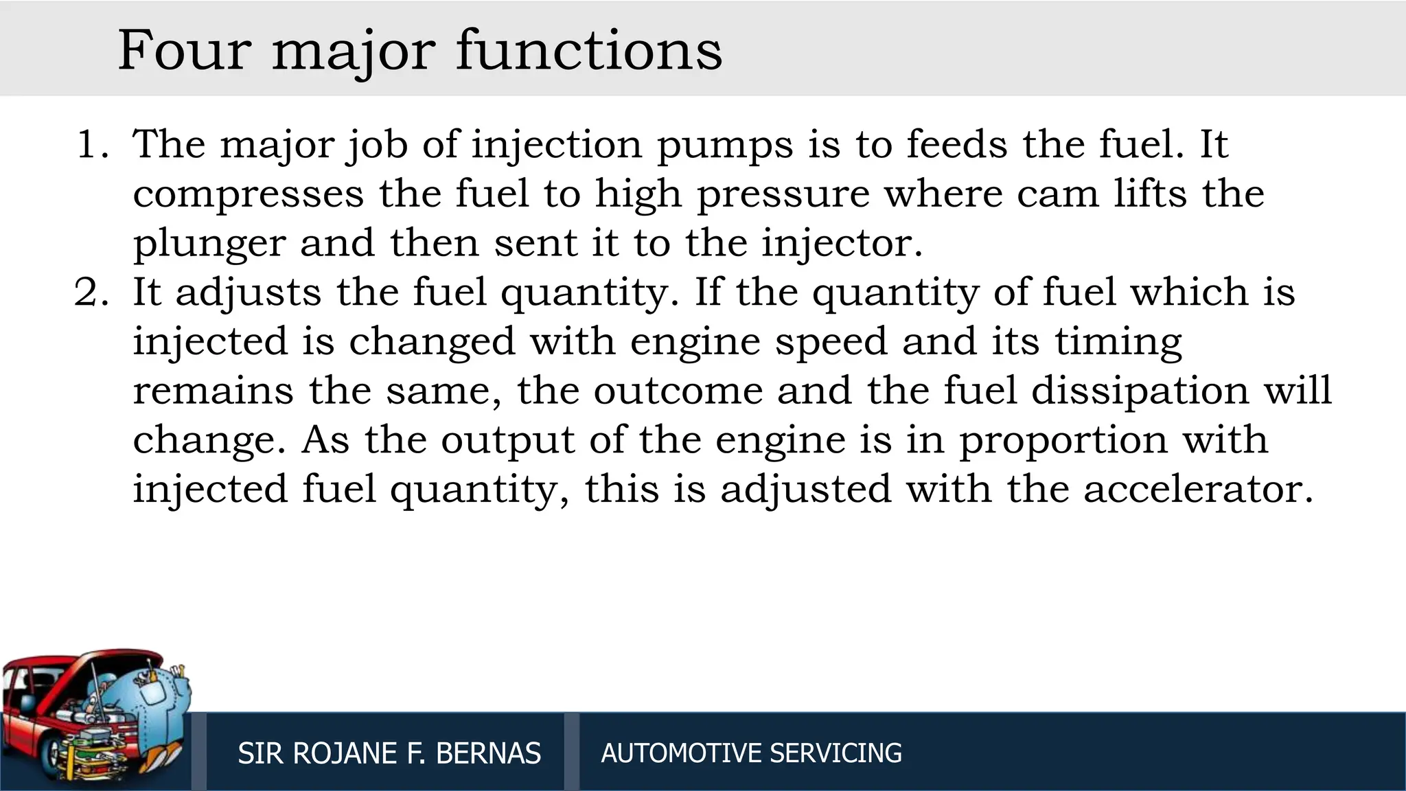 Understanding the Functionality and Mechanisms of Fuel Injection Pumps ...