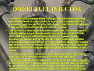 Fuel injectors ppt | PPTX