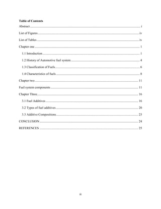 Fuel Systems Notes.pdf Automotive Fuel system | PDF