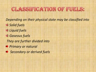 Fuels | PPTX