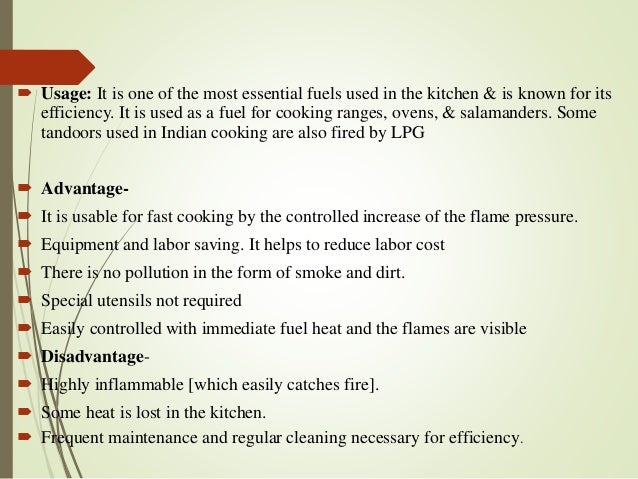 Types Of Fuels Used In Kitchen Types Of Fuels Used In Kitchen