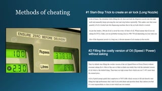 Fuel tampering and precautions at gas stations PPTX