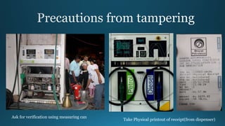Fuel tampering and precautions at gas stations | PPTX