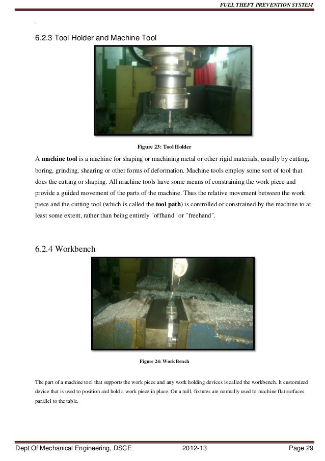 Fuel theft prevention system