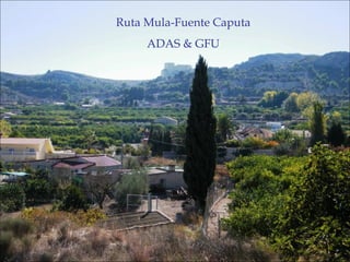 Ruta Mula-Fuente Caputa
ADAS & GFU
 