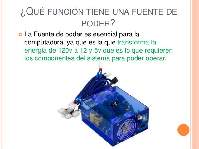 Fuente de poder