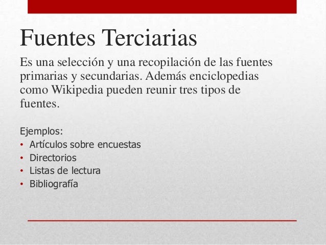 Fuentes
