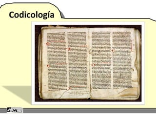 Codicología
 
