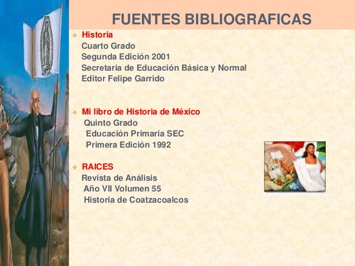 Fuentes bibliograficas Fuentes bibliograficas