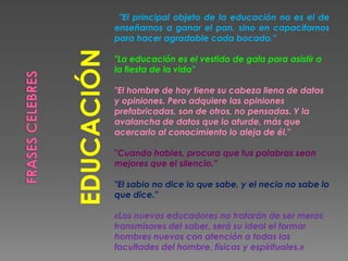 Consecuentes: Mejor articulados y equilibrados entre sí.