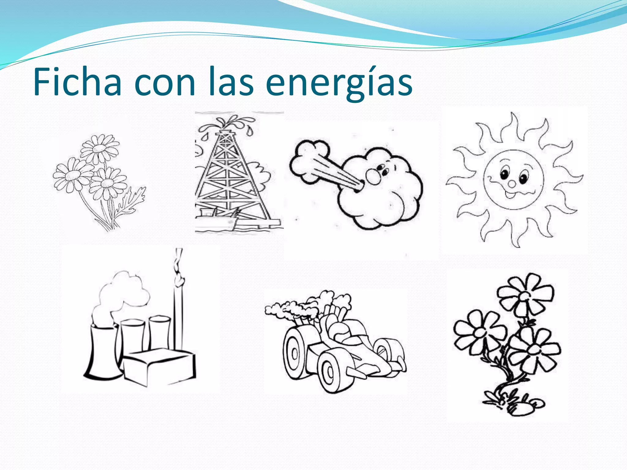 Ficha con las energías
 