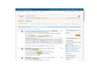 Fuentes de información en Ciencias Sociales | PDF