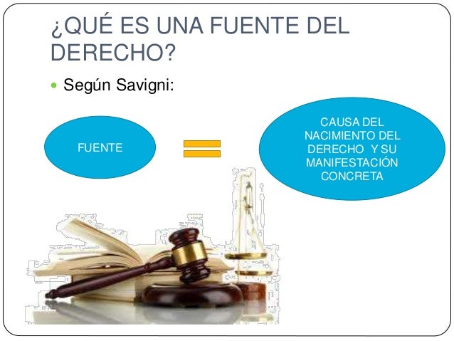 Fuentes del derecho