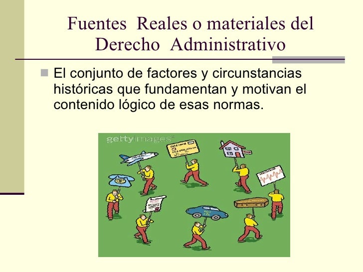 Fuentes del derecho administrativo