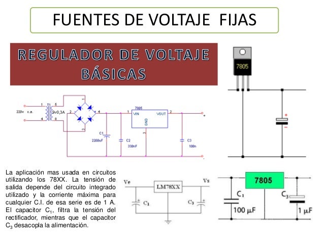 Fuentes de voltaje
