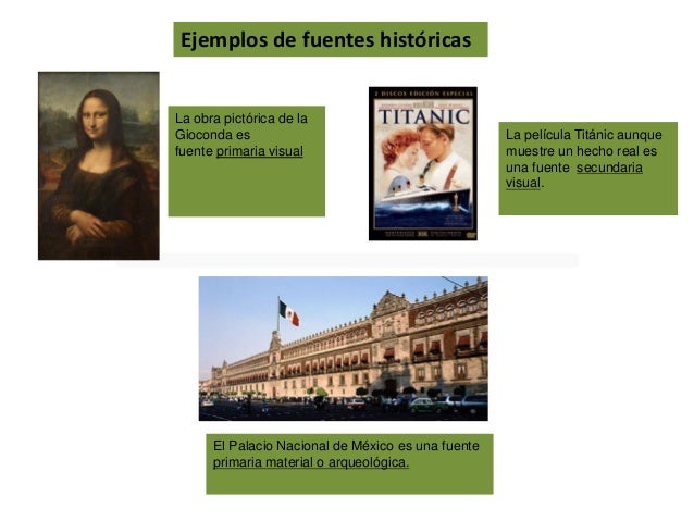 Fuentes historicas