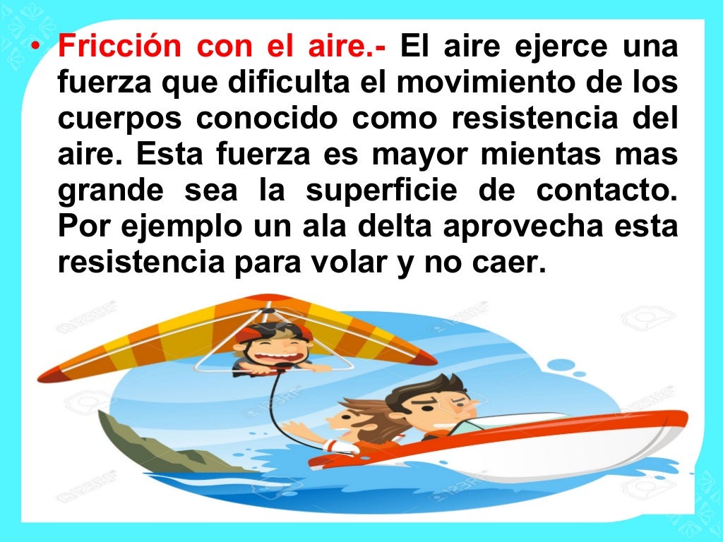 Fuerza de fricción Fuerza de fricción