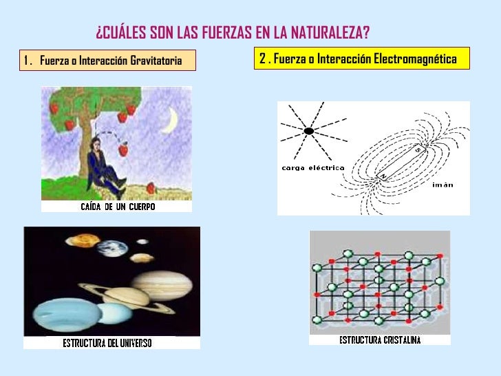 TEMA 8. LAS FUERZAS EN LA NATURALEZA - Site de Pedro