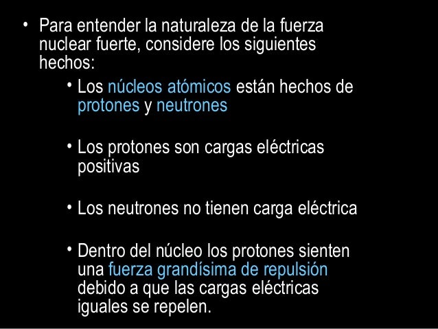 Fuerzas Nucleares