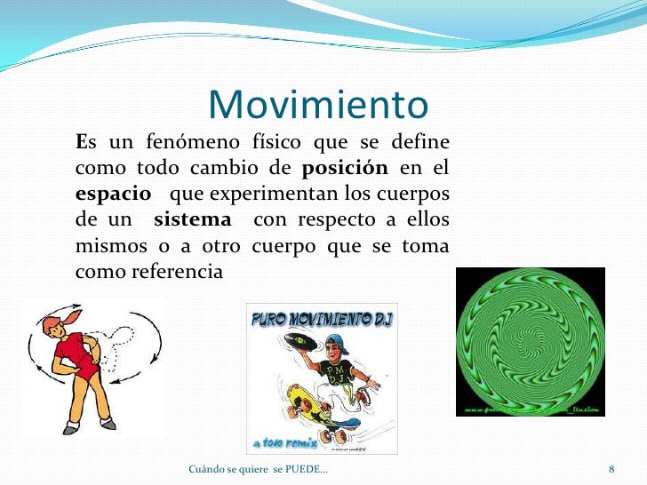 Fuerza y movimiento