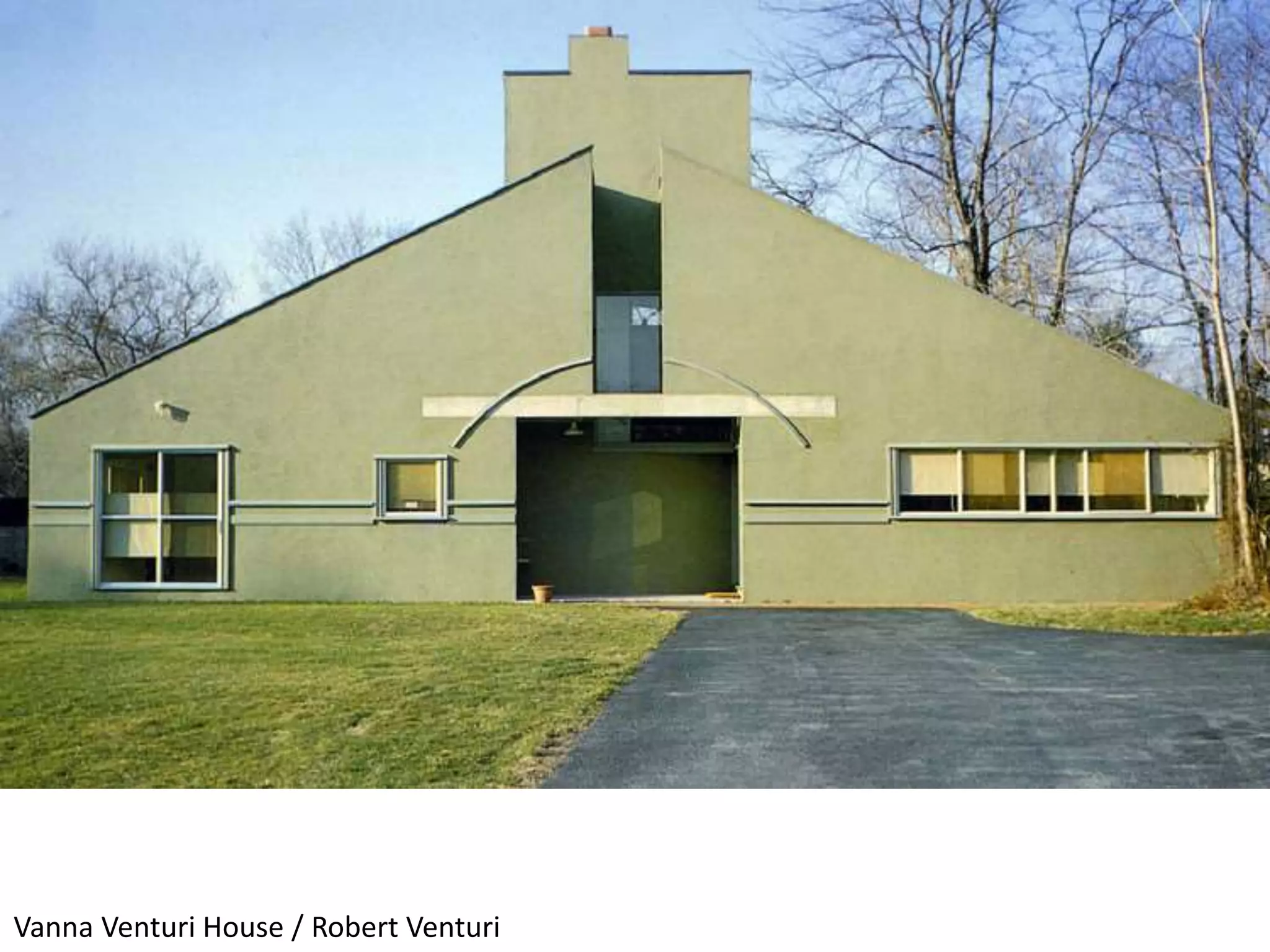 Vanna Venturi House / Robert Venturi
 