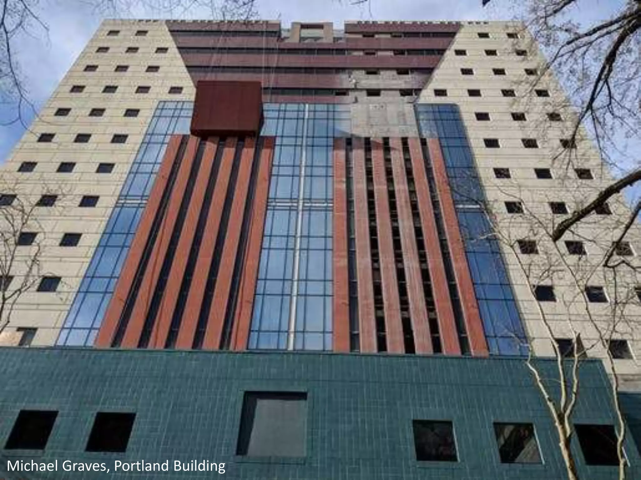 Michael Graves, Portland Building
 