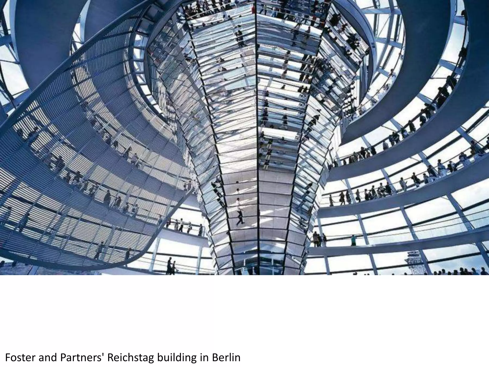 Foster and Partners' Reichstag building in Berlin
 