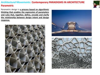 Fue theory 4 2018 lecture 3 - architectural timeline | PPTX