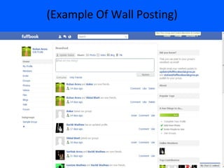 (Example Of Wall Posting)
 