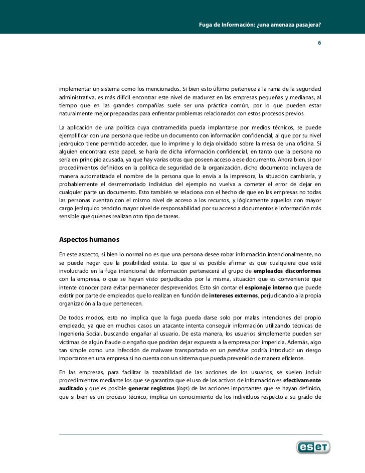 Fuga de información