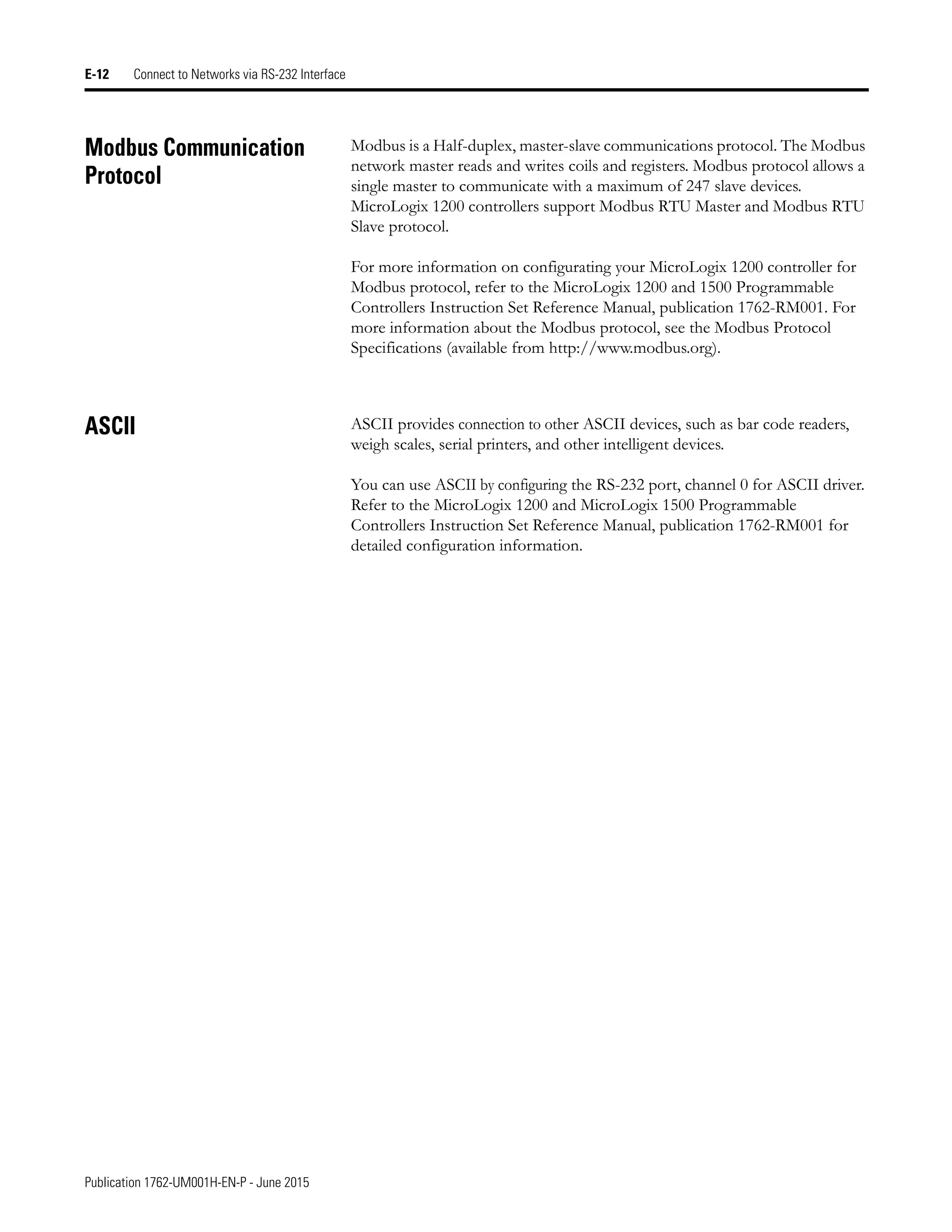 Manual de PLC Micrologix 1200